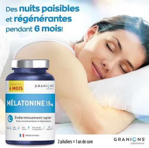 Vue 5 de Melatonine Mg Granions Made