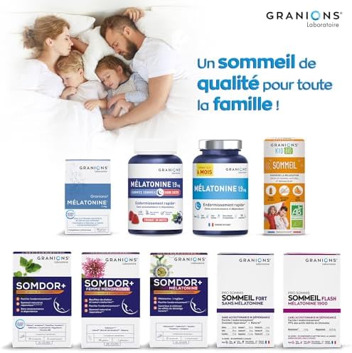 Vue 6 de Melatonine Mg Granions Made