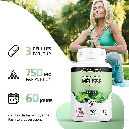 Vue 5 de Melisse Feuille Biologique Mgjour