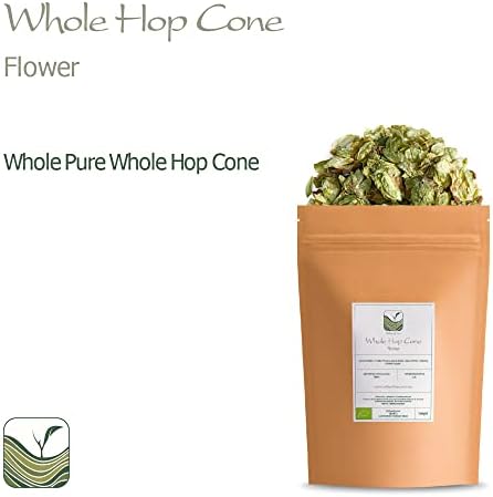 Vue 4 de Houblon Feuille Entiere Sechee