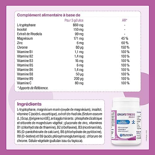 Vue 6 de Nutergia Stress Emotionnel Adaptation