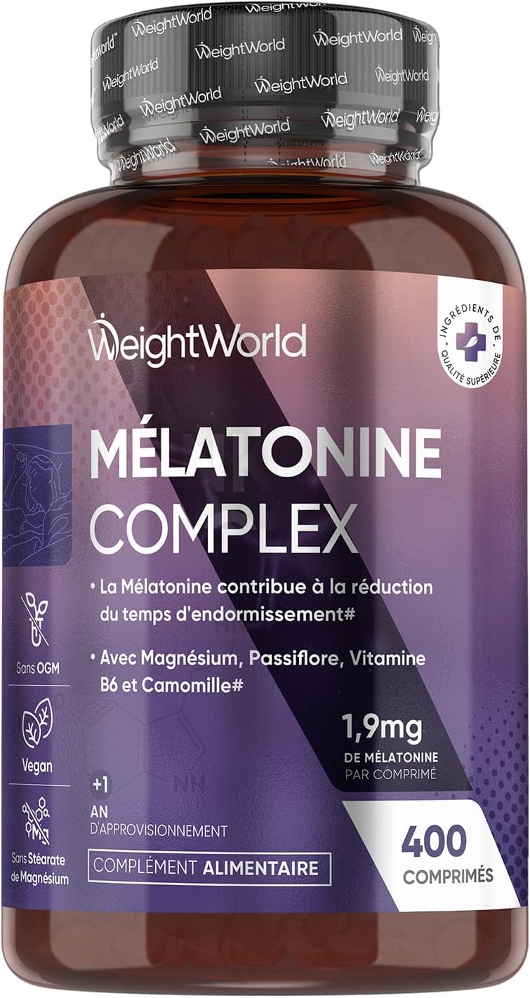 Melatonine Mg Comprimes Vegan