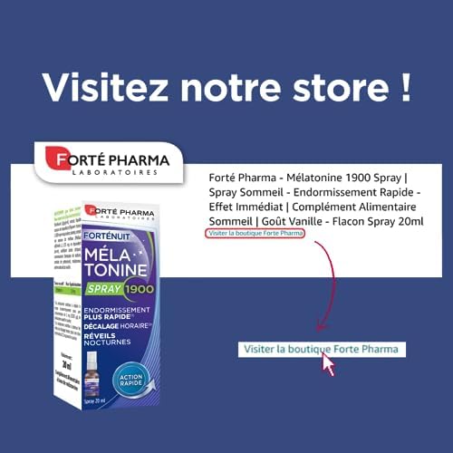 Vue 6 de Forte Pharma Melatonine Spray