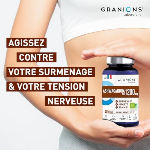 Vue 5 de Ashwagandha Bio Mg Granions