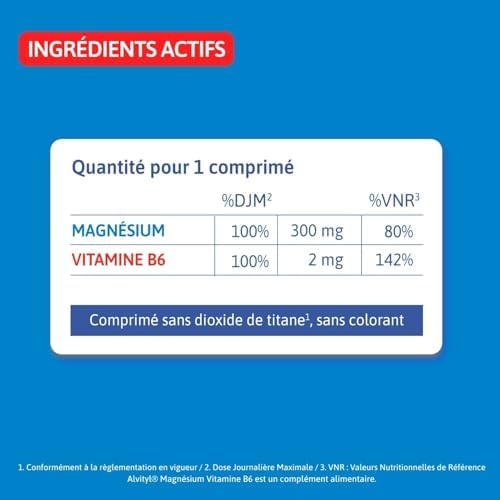 Vue 6 de Alvityl Magnesium Mg Vitamine