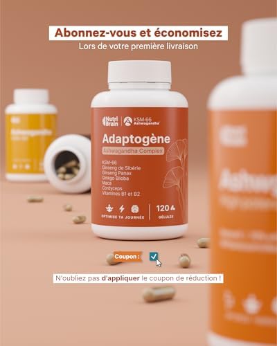 Vue 7 de Ashwagandha Complex Avec Ksm