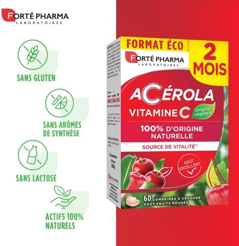 Vue 4 de Forte Pharma Acerola Vitamine