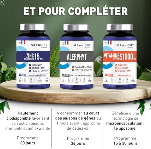 Vue 6 de Granions Zinc Bisglycinate Mg