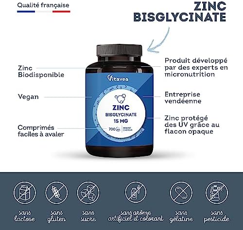 Vue 4 de Zinc Bisglycinate Mg Dont