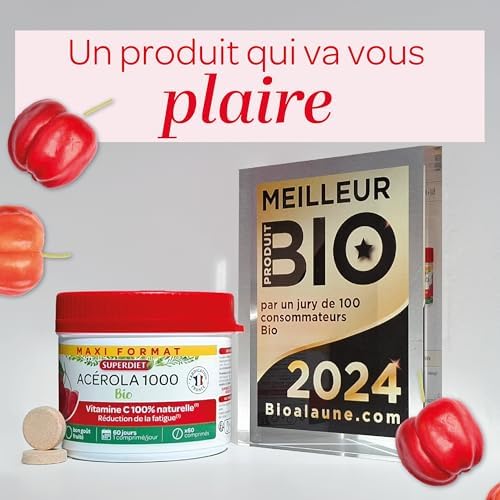 Vue 6 de Superdiet Acerola Bio Haute