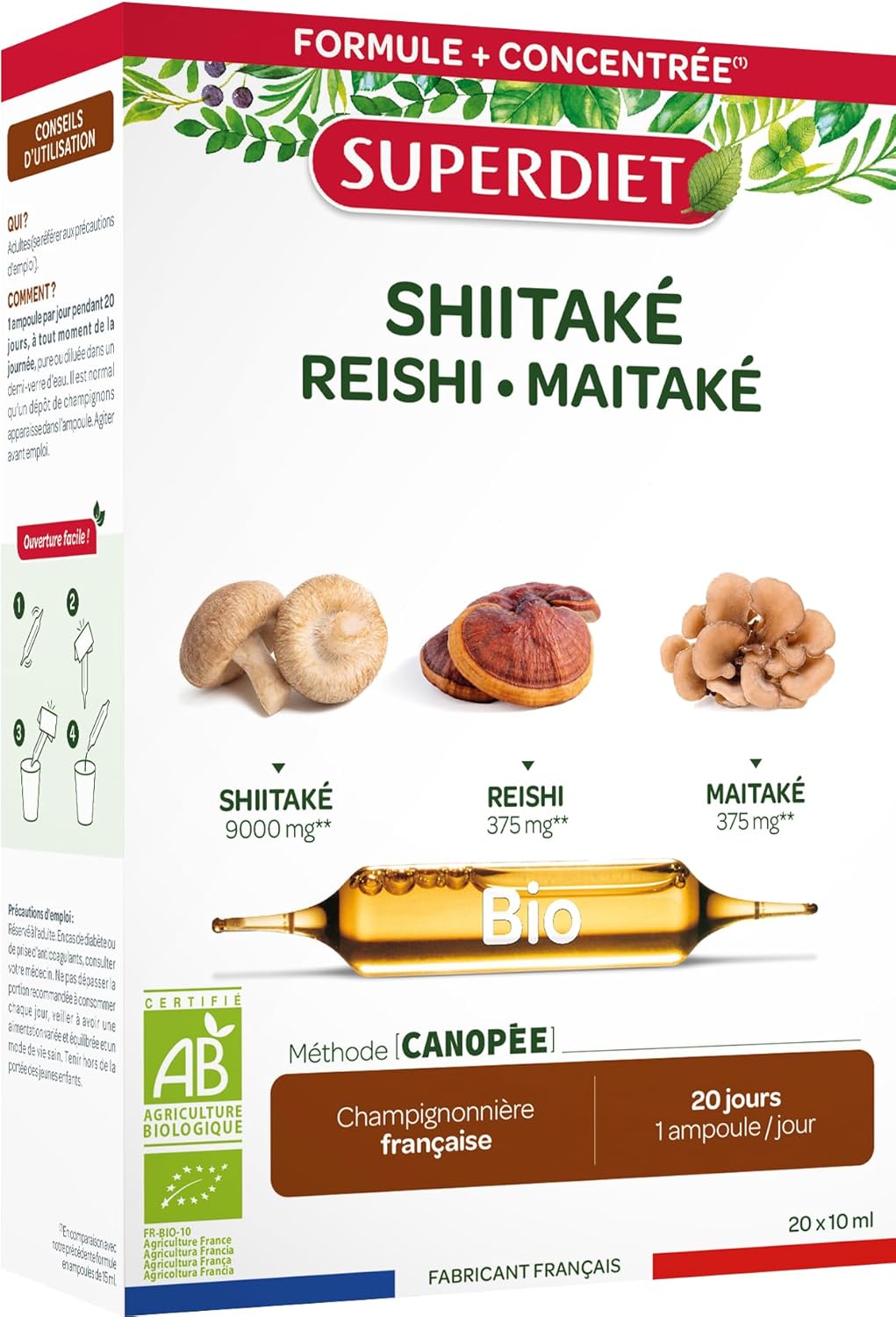 Superdiet Shiitake Reishi Maitake