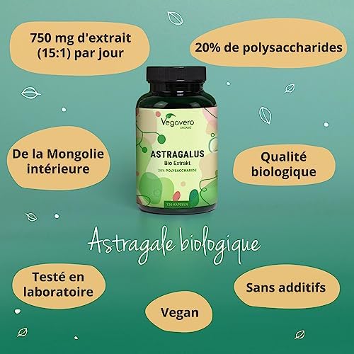 Vue 4 de Astragale Bio Vegavero Qualite