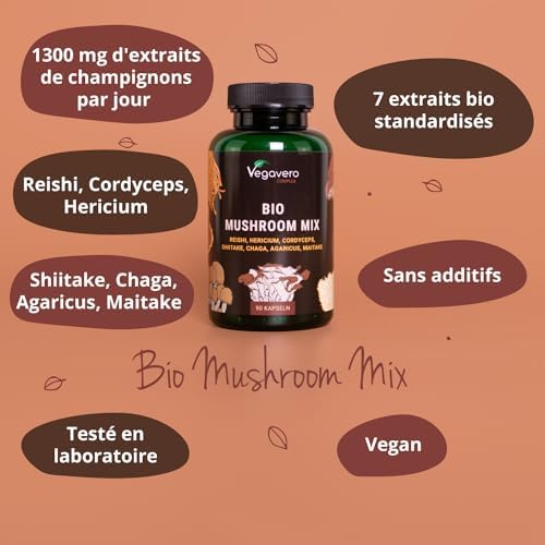 Vue 4 de Complexe Champignons Bio Avec