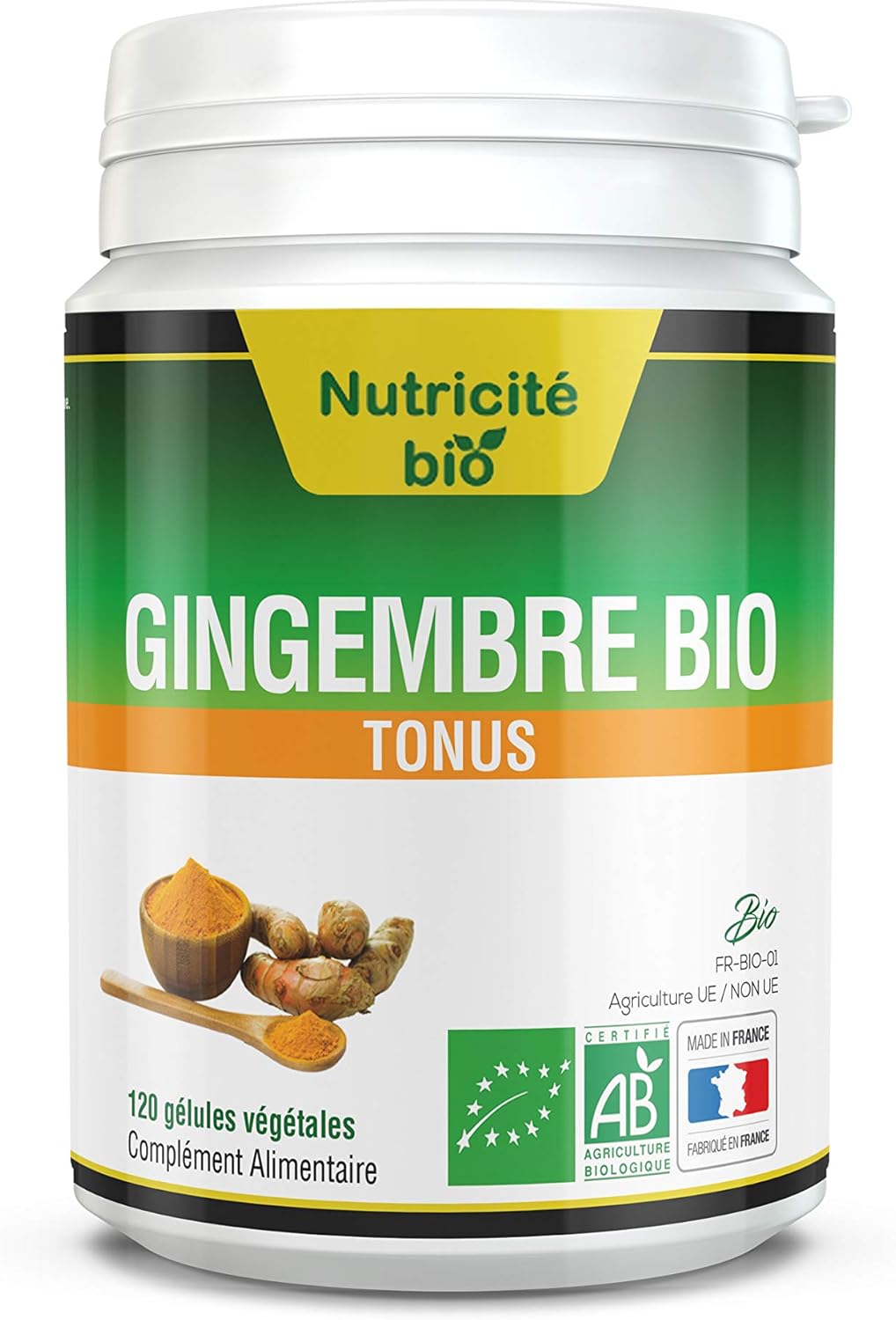 Gingembre Bio Gelules Vegetales