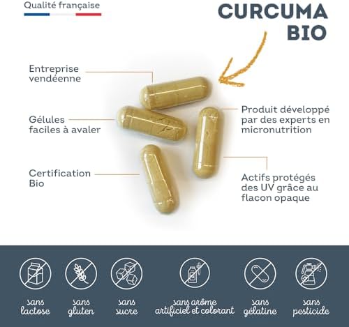 Vue 4 de Curcuma Bio Pur Sans