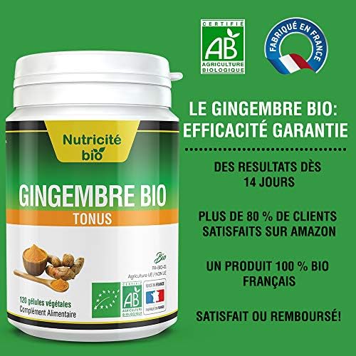 Vue 5 de Gingembre Bio Gelules Vegetales