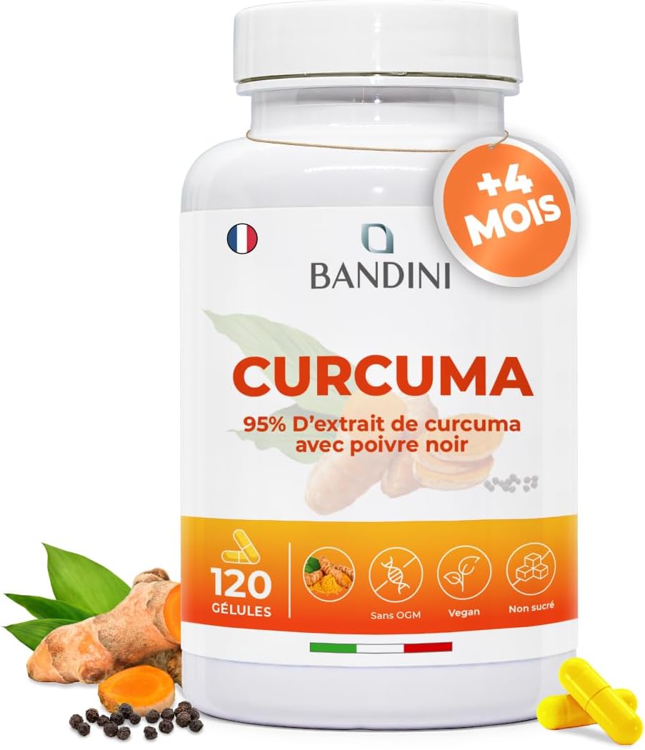 Bandini Curcuma Gelules Mois