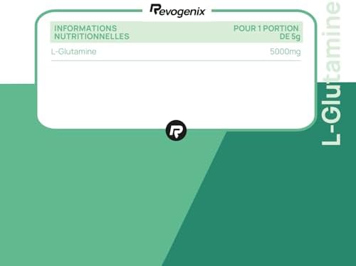 Vue 6 de Glutamine Poudre Pure De