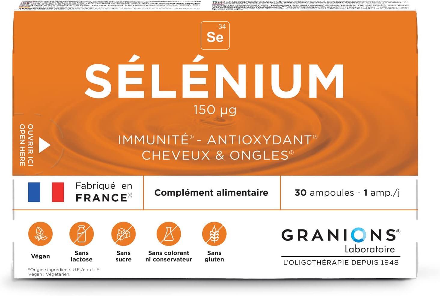 Granions Selenium Ampoules