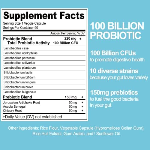 Vue 6 de Probiotiques Milliards De Kbe
