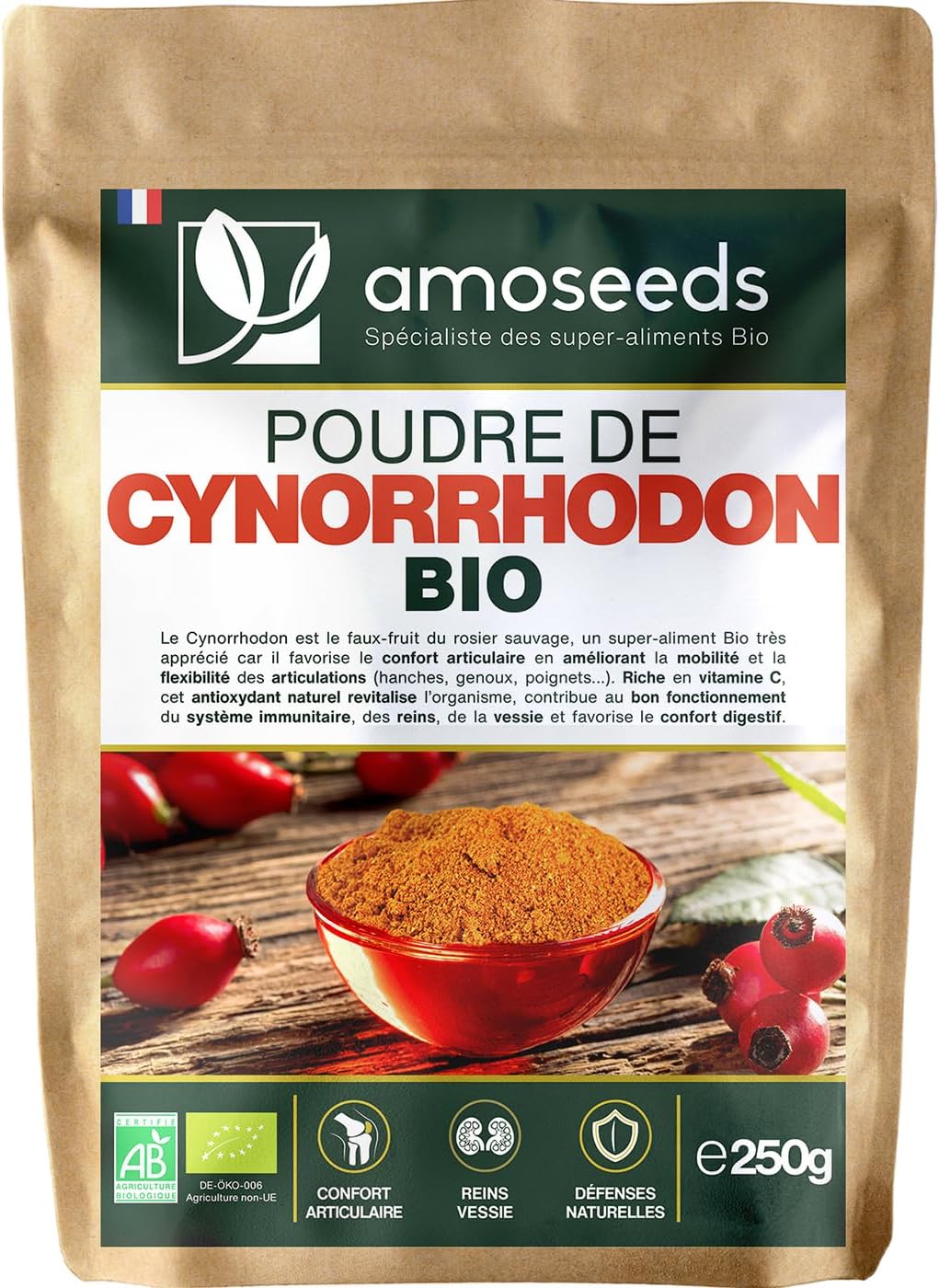 Poudre De Cynorrhodon Bio