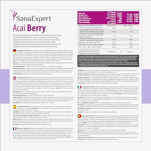 Vue 2 de Sanaexpert Acai Berry Complement