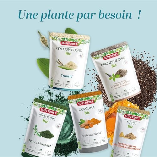 Vue 6 de Superdiet Psyllium Blond Bio