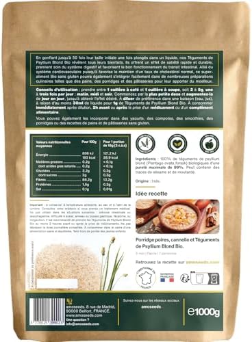 Vue 6 de Psyllium Blond Bio Kg