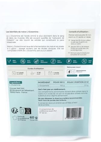 Vue 7 de Lglutamine Cuure Acide Amine
