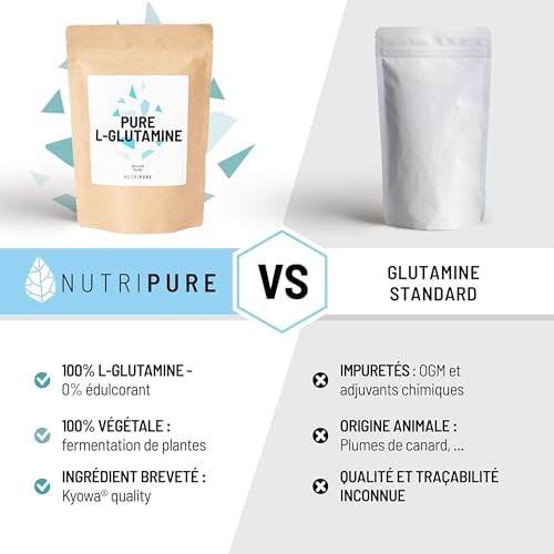 Vue 4 de Nutripure Lglutamine Kyowa Vegetale