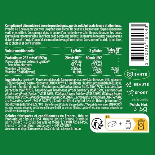 Vue 6 de Nutri Co Probiotique Flore
