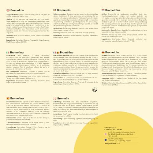 Vue 6 de Bromelaine Gelules Mg Udgg