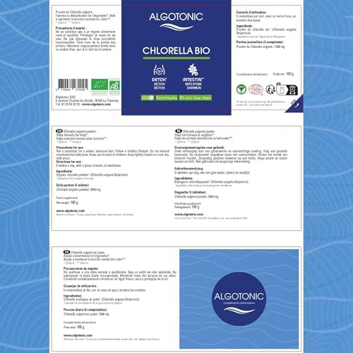 Vue 6 de Algotonic Chlorella Bio Mg