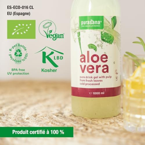 Vue 5 de Purasana Gel Daloe Vera