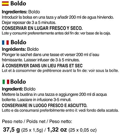Vue 3 de Ship Infusion Boldo Boite