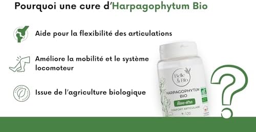 Vue 5 de Articulation Flexible Mobilite Harpagophytum
