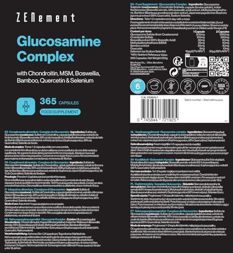 Vue 4 de Complexe De Glucosamine Avec