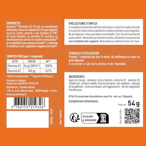 Vue 6 de Granions Vitamine