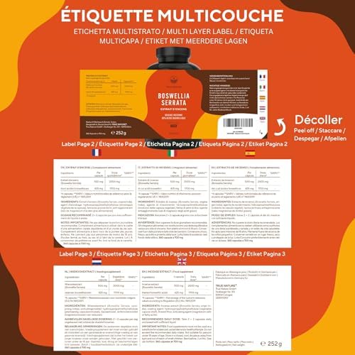 Vue 7 de Boswellia Serrata Mg Gelules