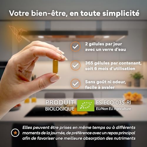 Vue 5 de Curcuma Bio Gelule Anti