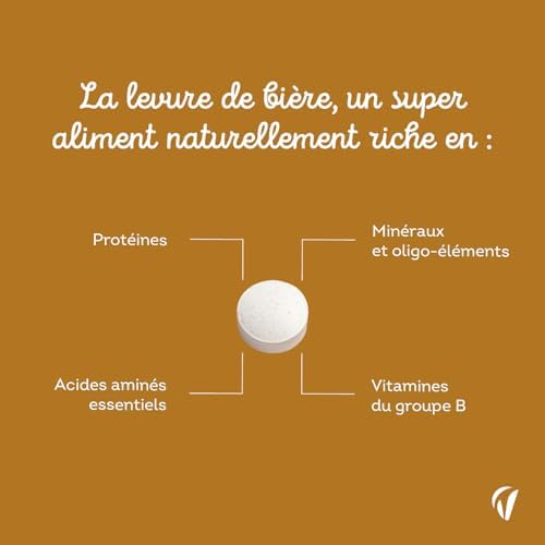 Vue 4 de Levure De Biere Mg