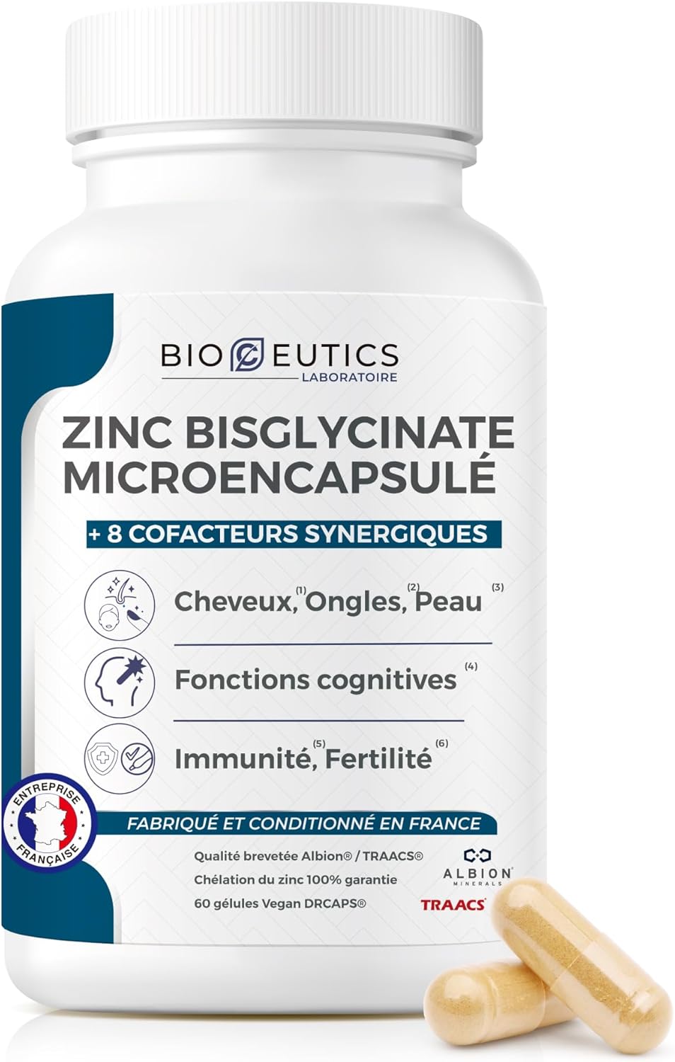 Bioceutics Zinc Bisglycinate Mg