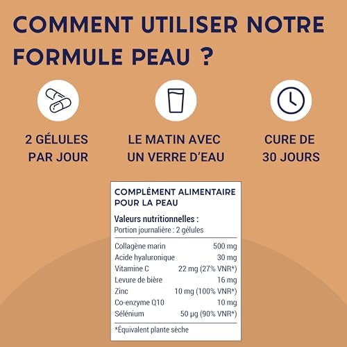 Vue 3 de Formule Peau Collagene Marin