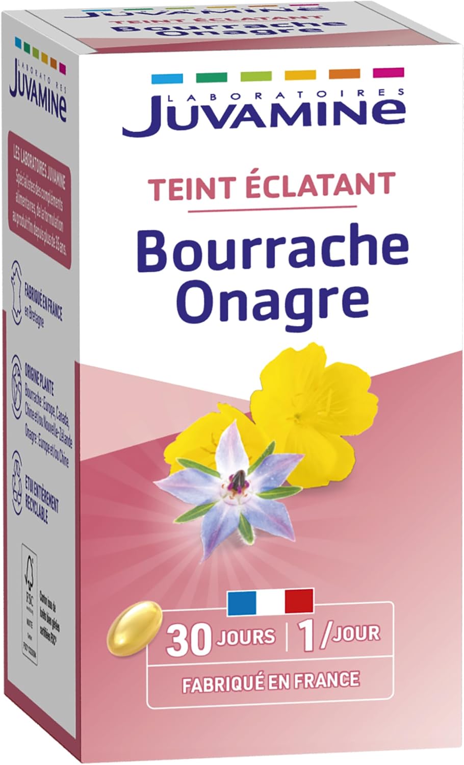 Juvamine Bourrache Onagre Teint