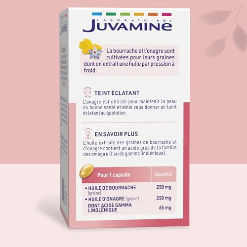 Vue 2 de Juvamine Bourrache Onagre Teint