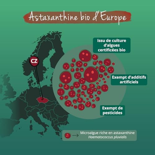 Vue 6 de Astaxanthine Bio Issue De