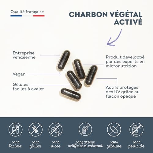 Vue 4 de Charbon Actif Vegetal Super
