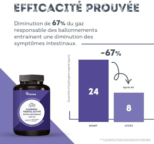 Vue 5 de Charbon Actif Vegetal Super