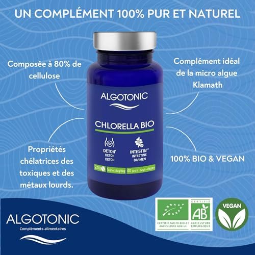 Vue 4 de Chlorella Bio Mg Par