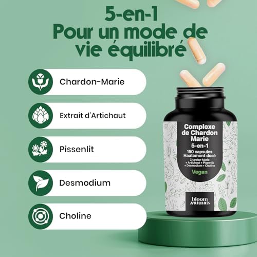 Vue 4 de Detox Foie En Capsules